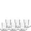 6 Latte Macchiatotassen NAPOLI 380 ml mit Untertassen