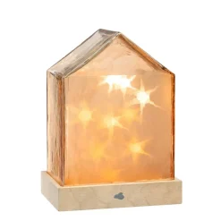 LED Haus 18 cm amber MAGICO