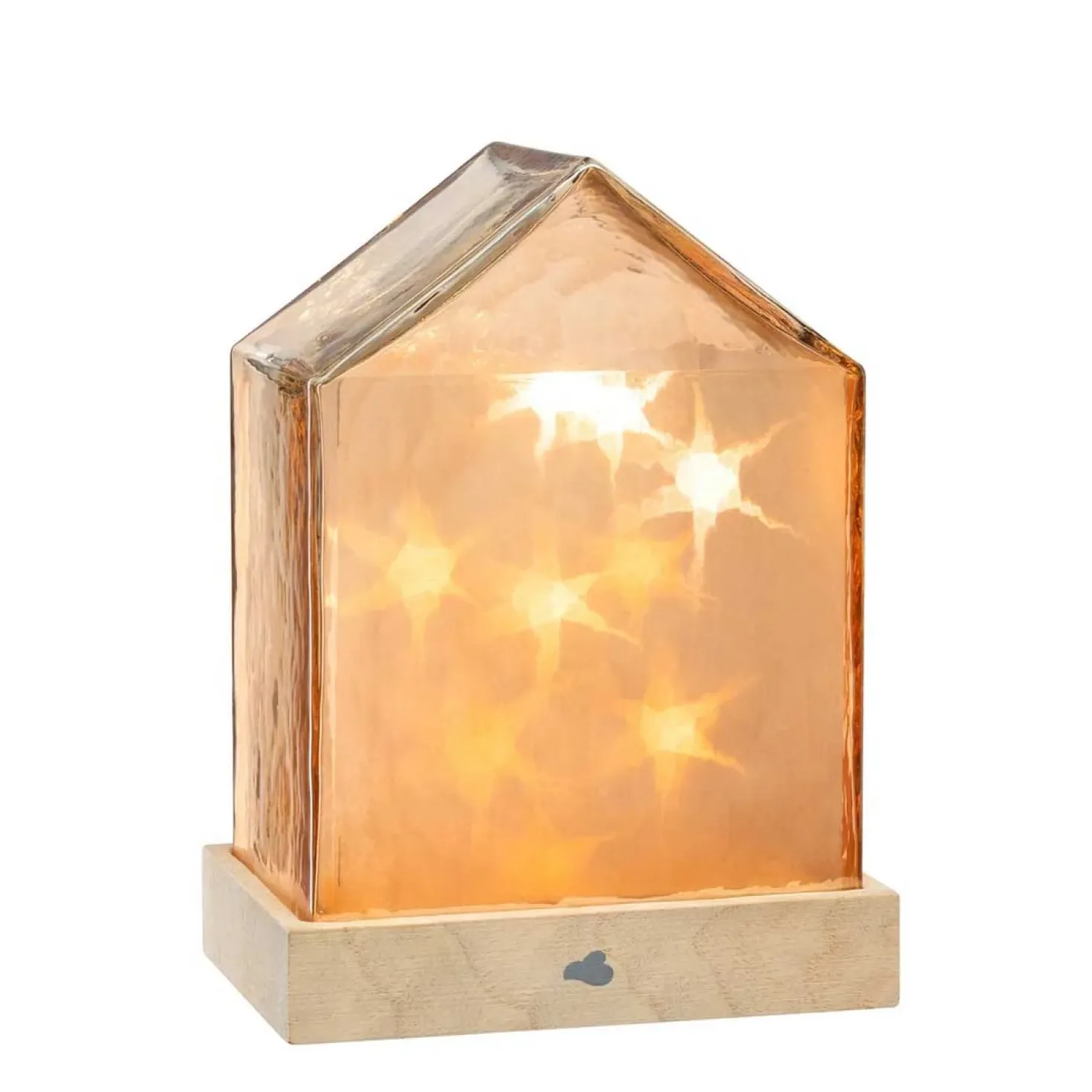 LED Haus 18 cm amber MAGICO