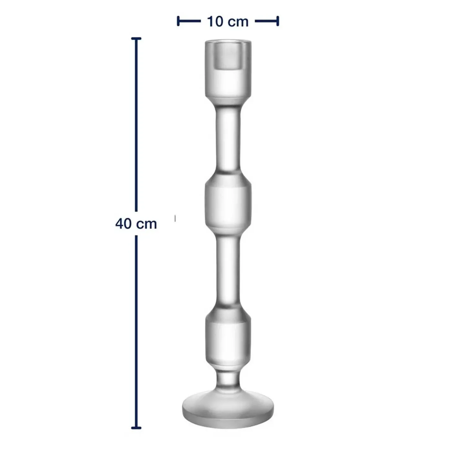 Leuchter RIALTO 40 cm satiniert