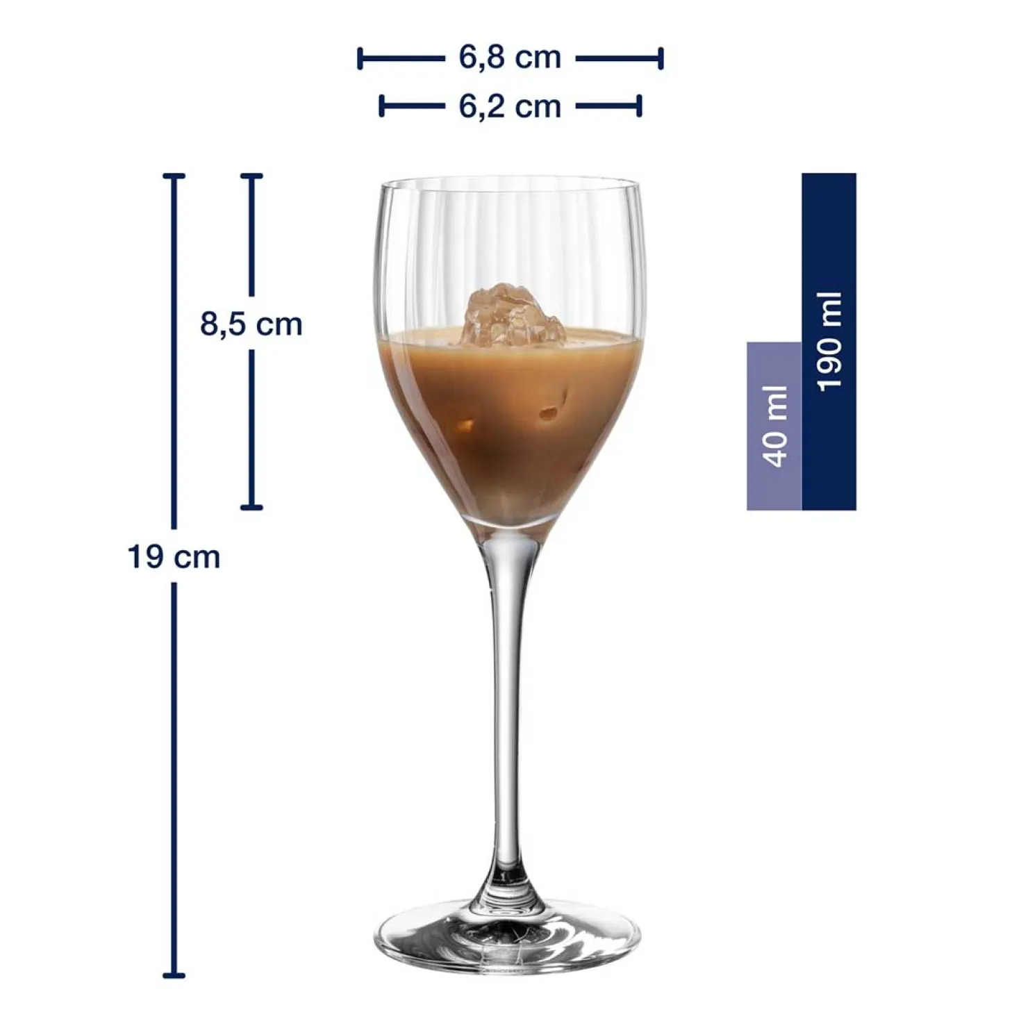 Likörglas POESIA 190 ml 6er-Set