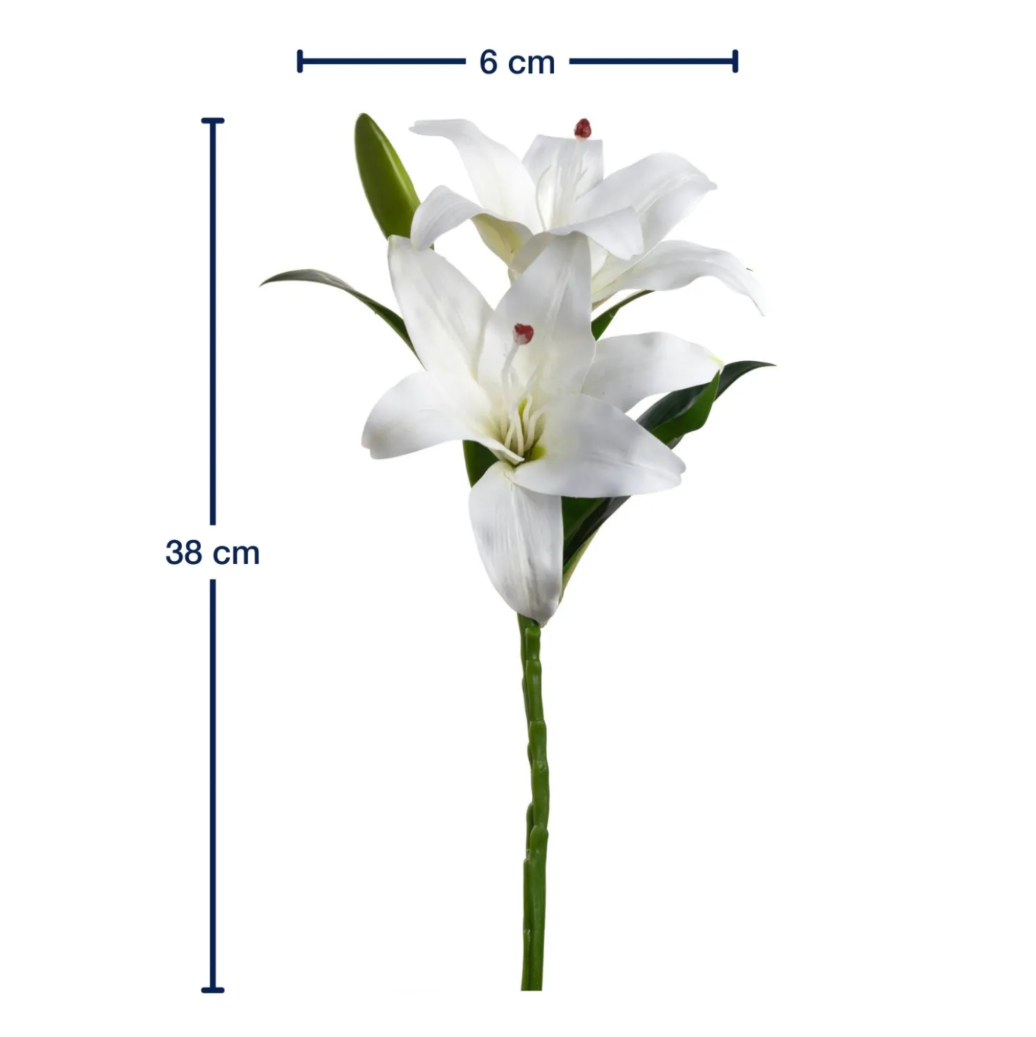 Lilie FIORE 38 cm weiß