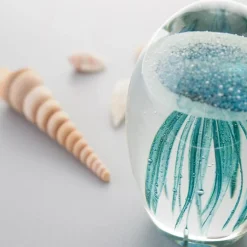 Objekt Qualle OCEANO 10 cm türkis