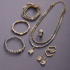 Ohrhänger JUVINGA WHITE gold
