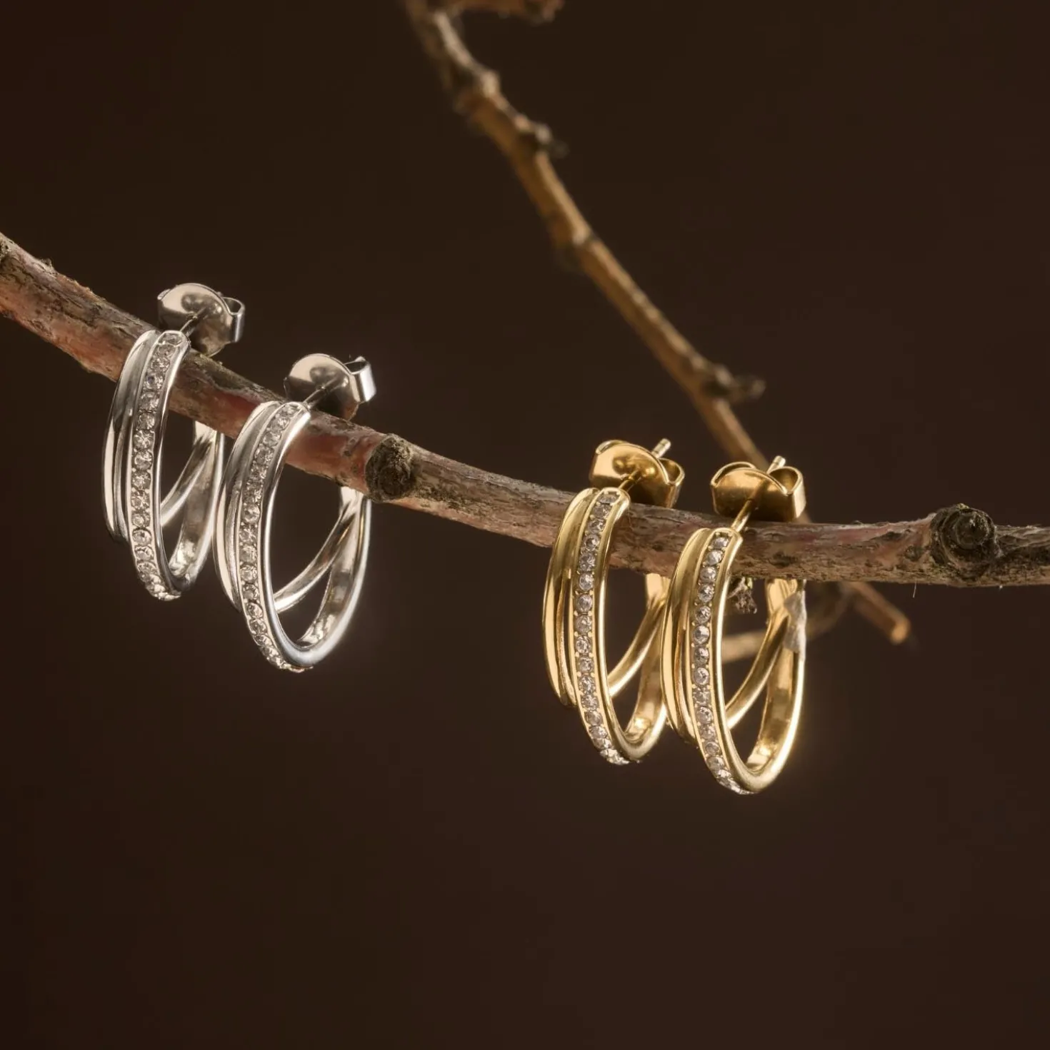 Ohrring ANJA gold