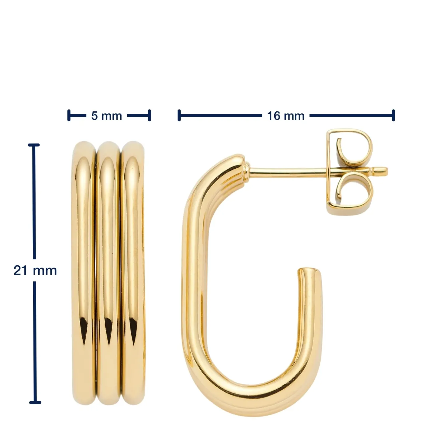Ohrstecker ELISABETH gold