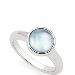 Ring BEA 17 grau blau