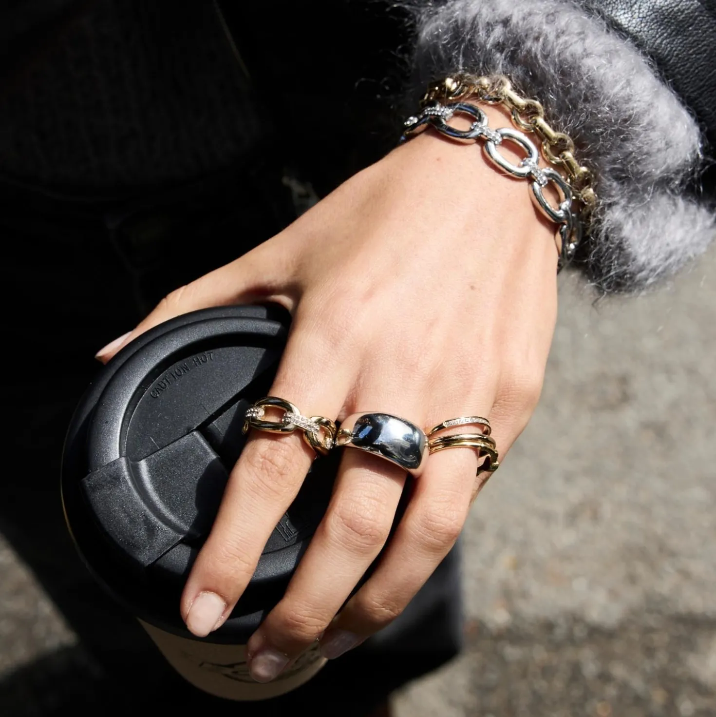 Ring BELLE 17 gold