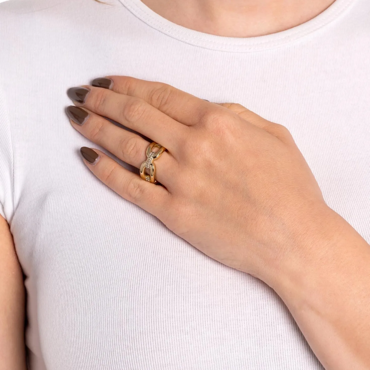 Ring BELLE 17 gold