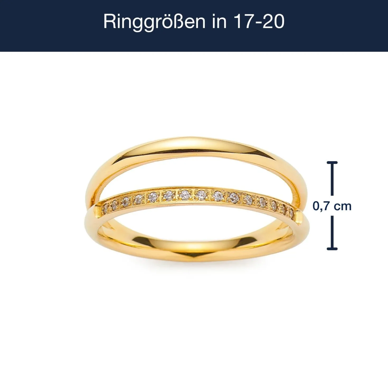 Ring TINI 17 gold CIAO