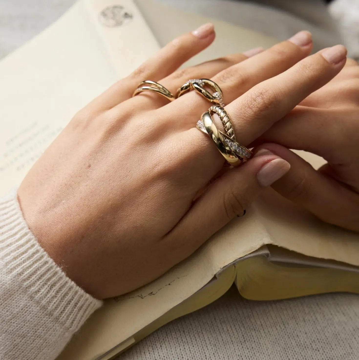 Ring VERA 19 gold