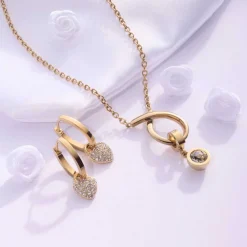 Set/2 Anhänger NICKY gold Beauty's