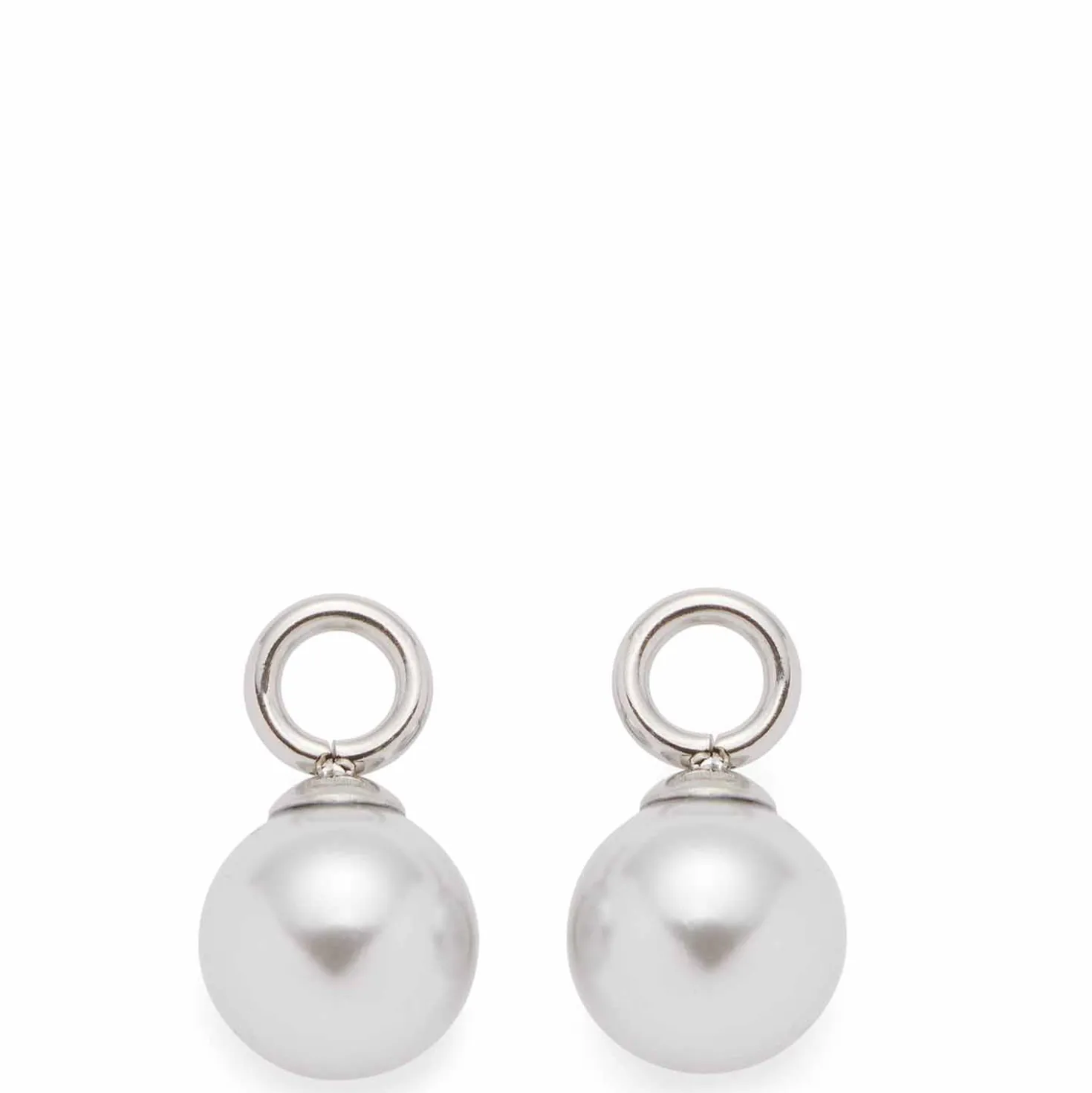 Set/2 Anhänger PERLA silber Beauty`s