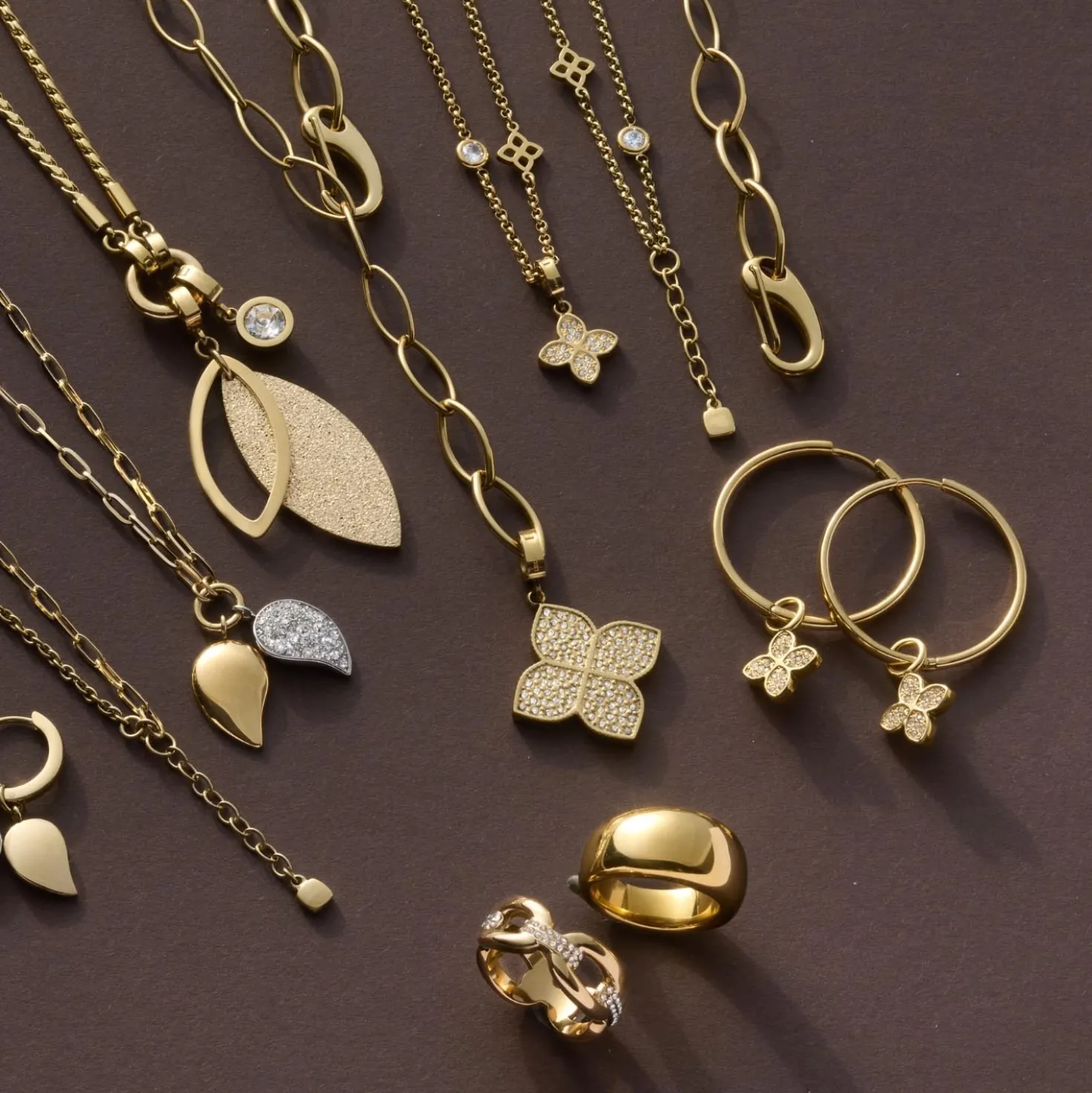 Set/2 Anhänger RUTH gold Beauty's