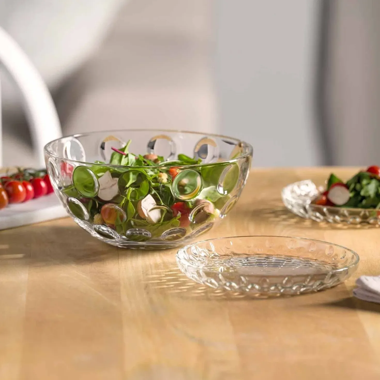 Set Schale/Teller CUCINA OPTIC 5-teilig