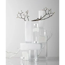 Solifleurvase LUCCA 25 cm weiß