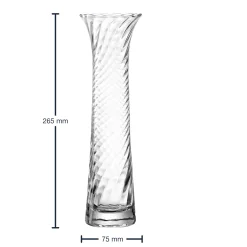 Solifleurvase RAVENNA optisch 27 cm