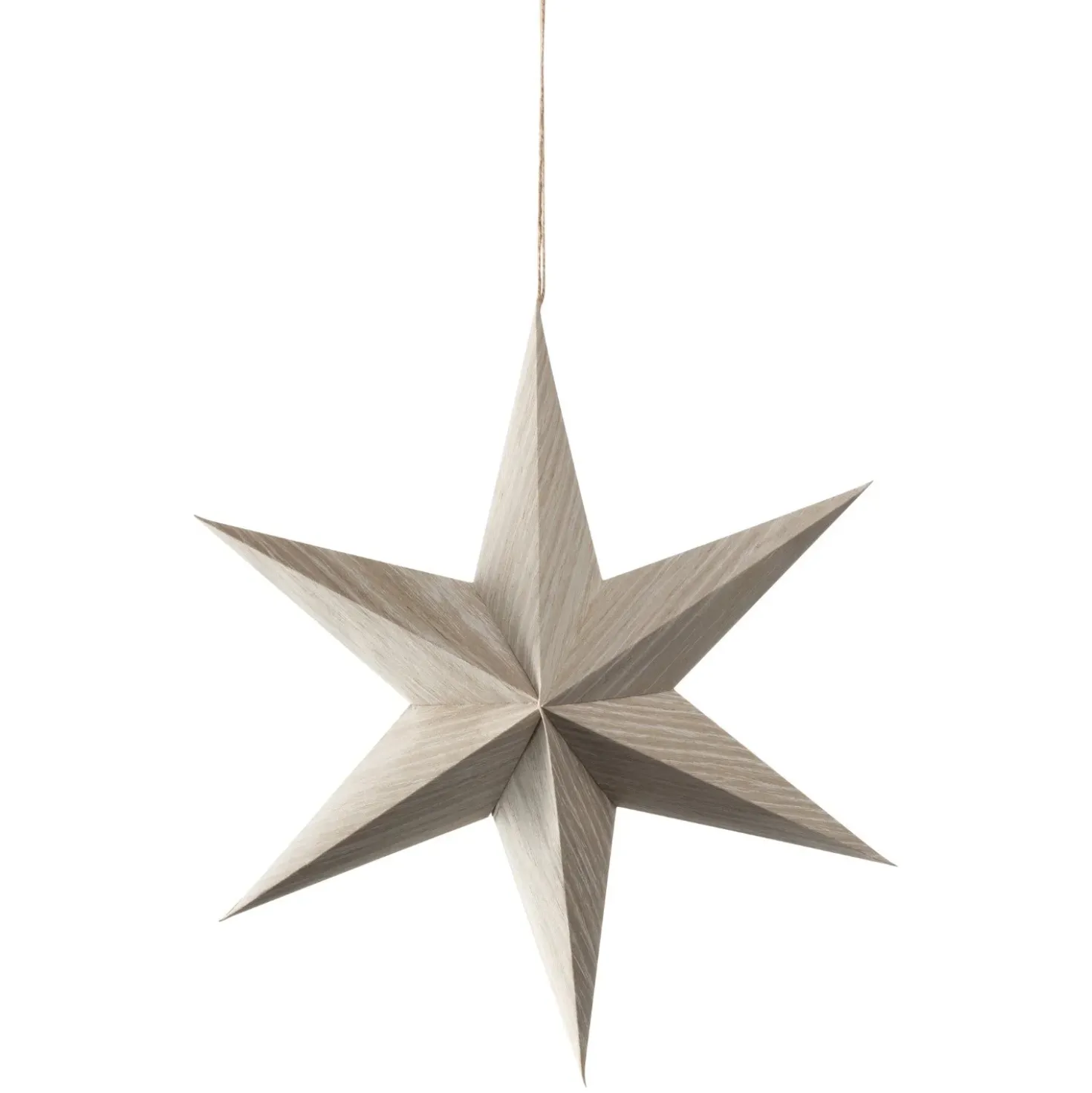 Sternhänger 29cm Holzfunier AUTENTICO