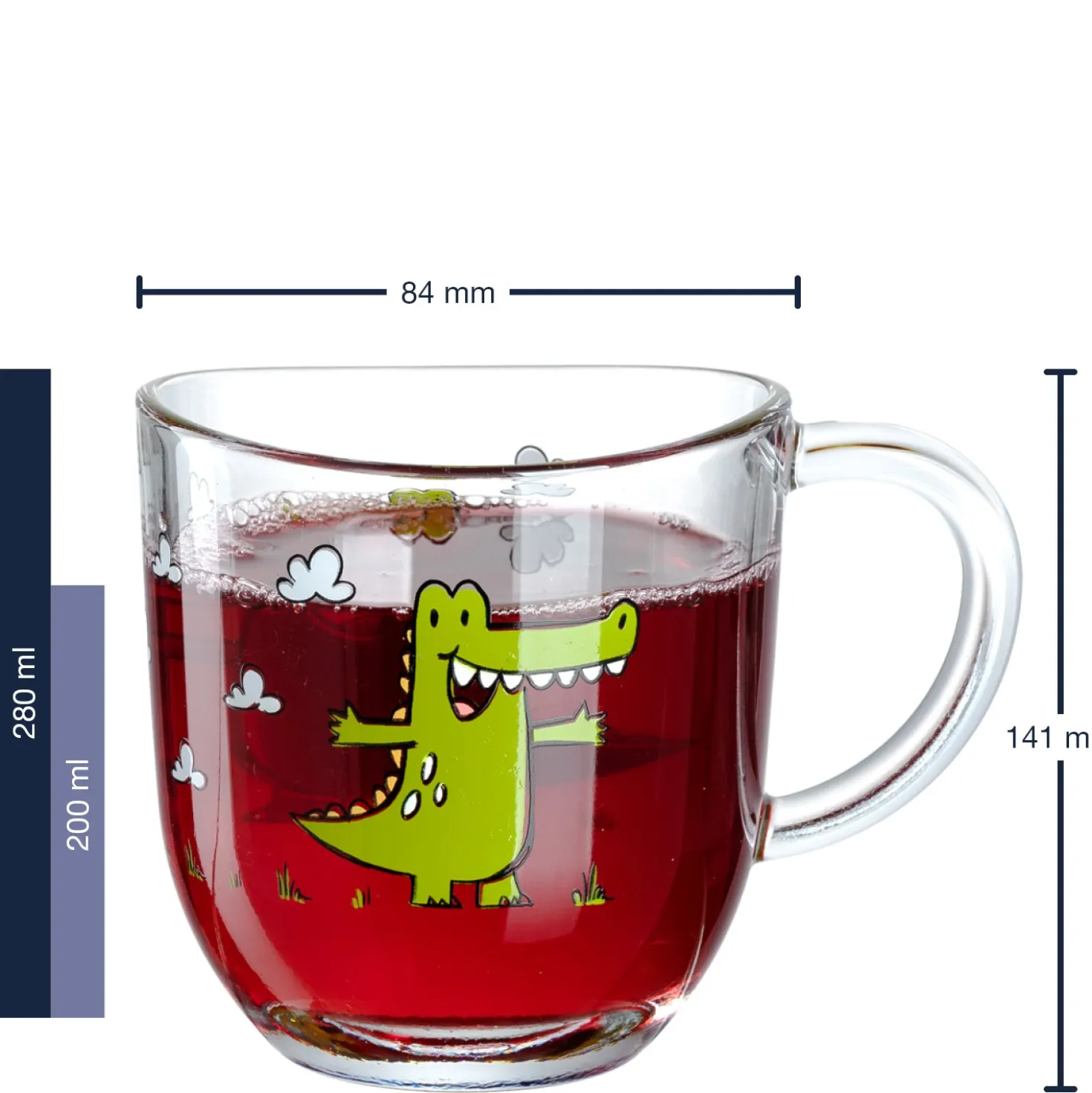 Tasse BAMBINI 280 ml Krokodil