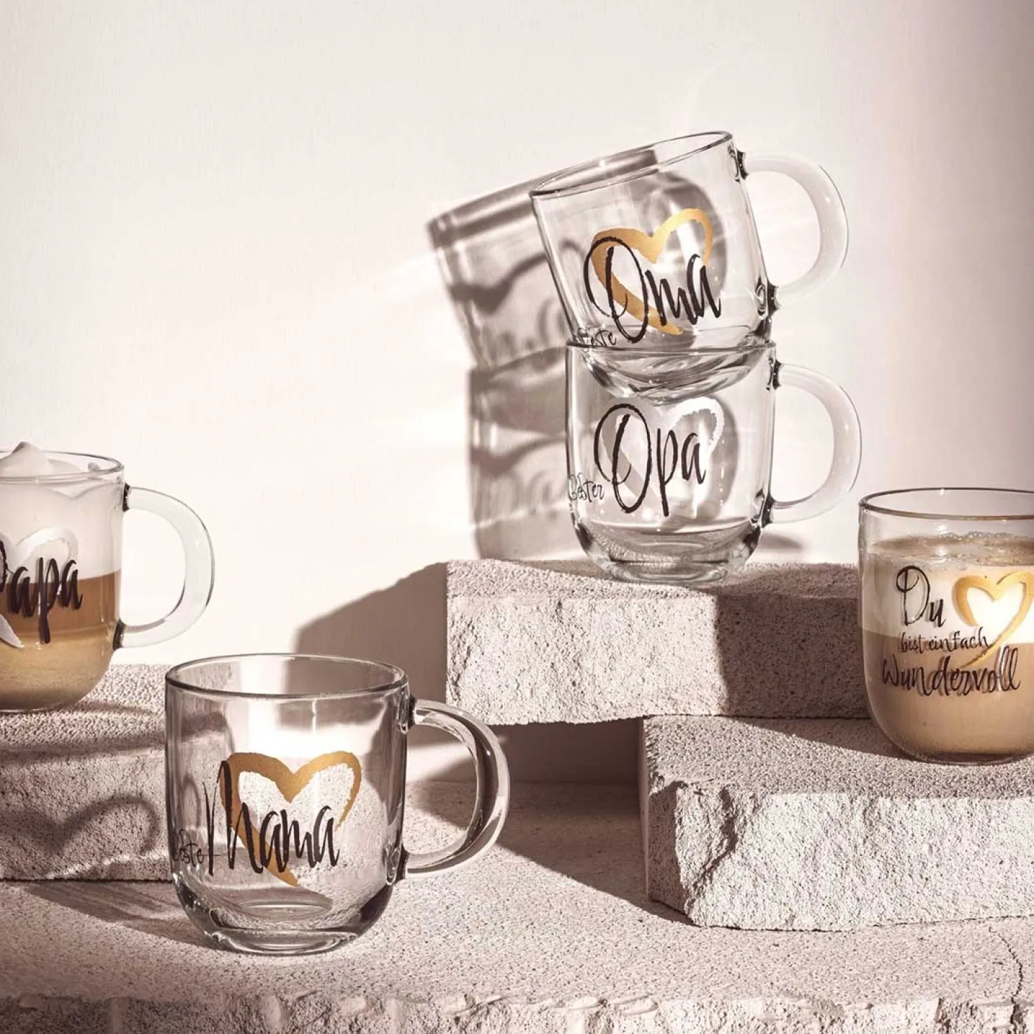 Tasse EMOZIONE 400 ml ‚Bester Opa‘