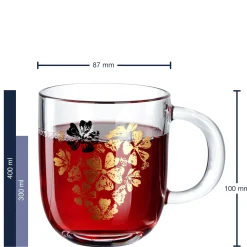 Tasse EMOZIONE 400 ml Blumenherz