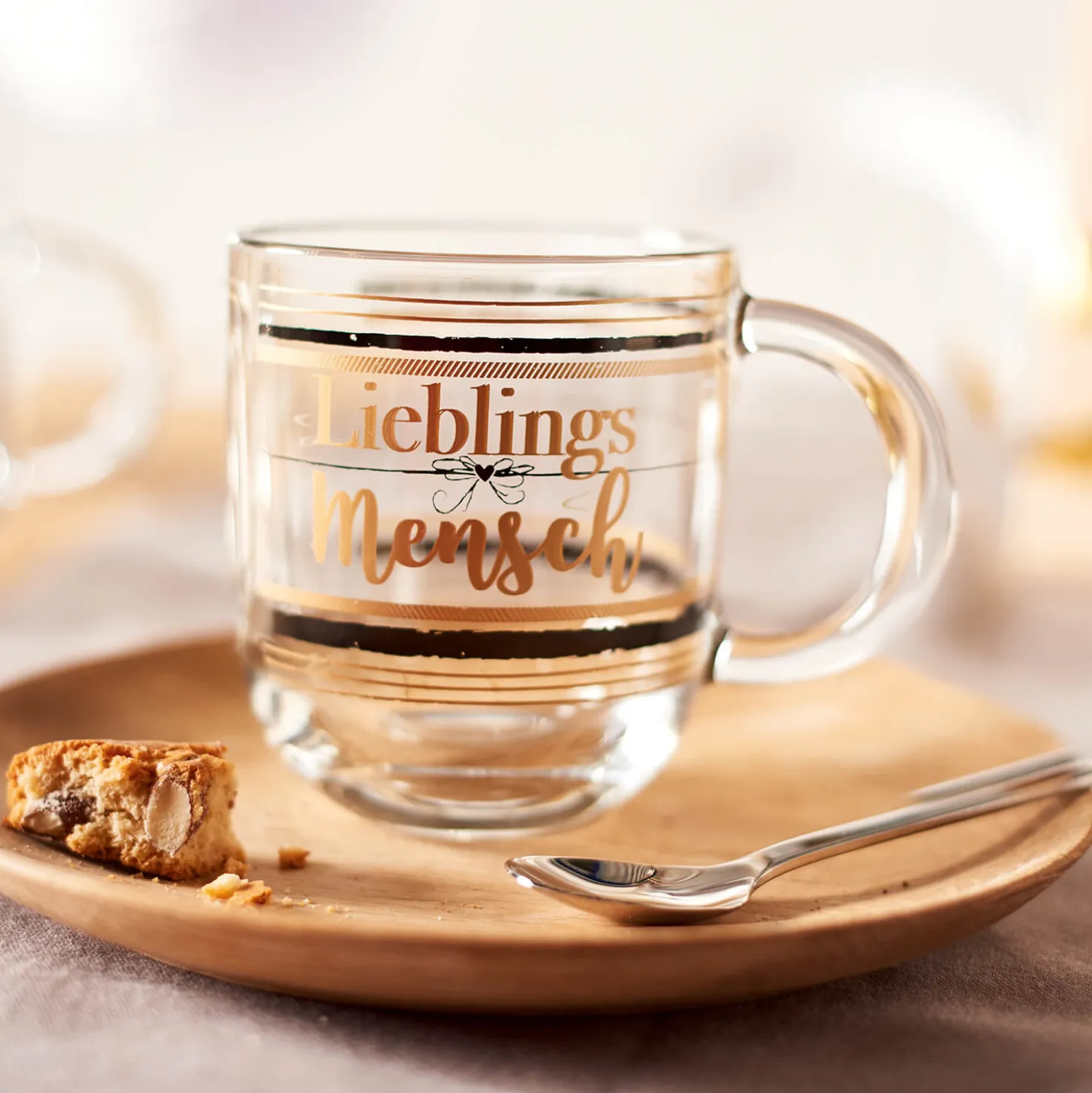 Tasse EMOZIONE 400 ml 'Du bist mein Lieblingsmensch'
