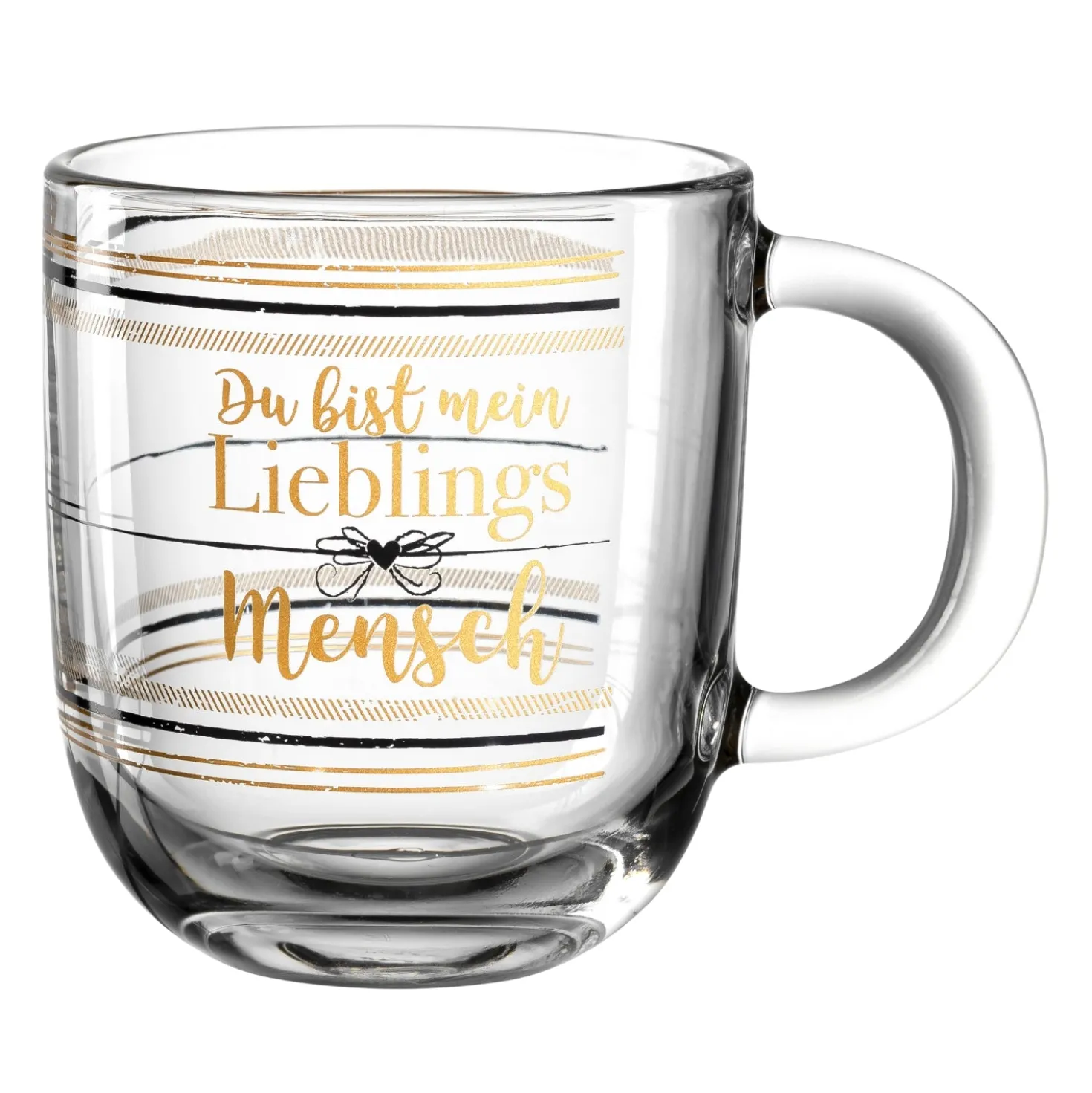 Tasse EMOZIONE 400 ml 'Du bist mein Lieblingsmensch'