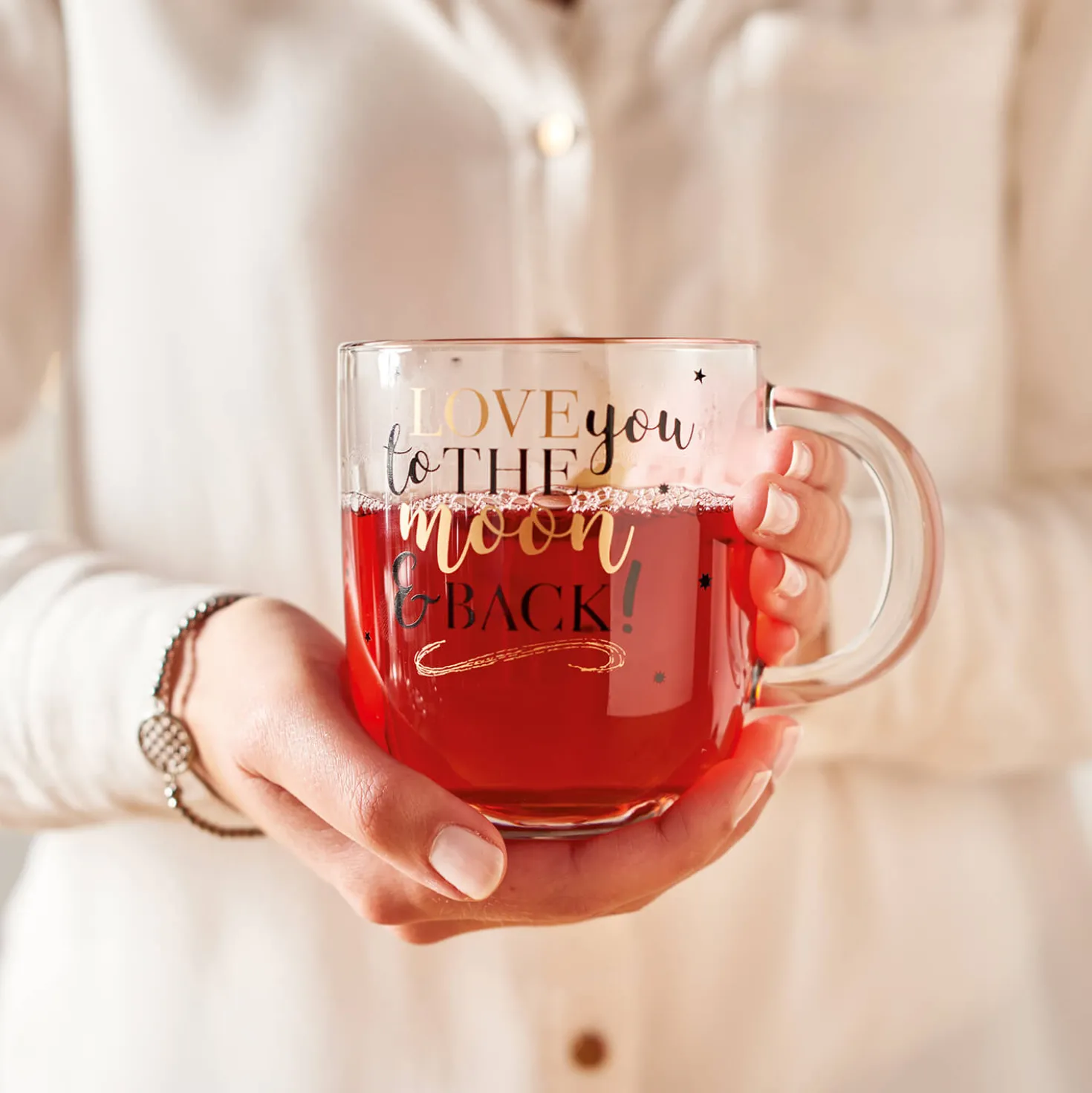 Tasse EMOZIONE 400 ml 'Love you to the moon and back'