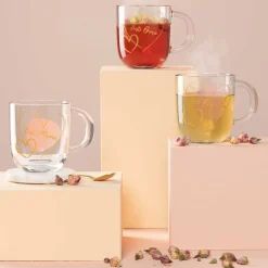 Tasse EMOZIONE 400 ml rosé 'Beste Freundin'
