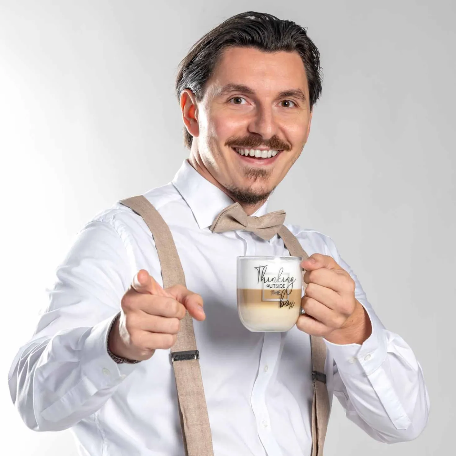 Tasse UFFICIO 400 ml 'Thinking outside the box'