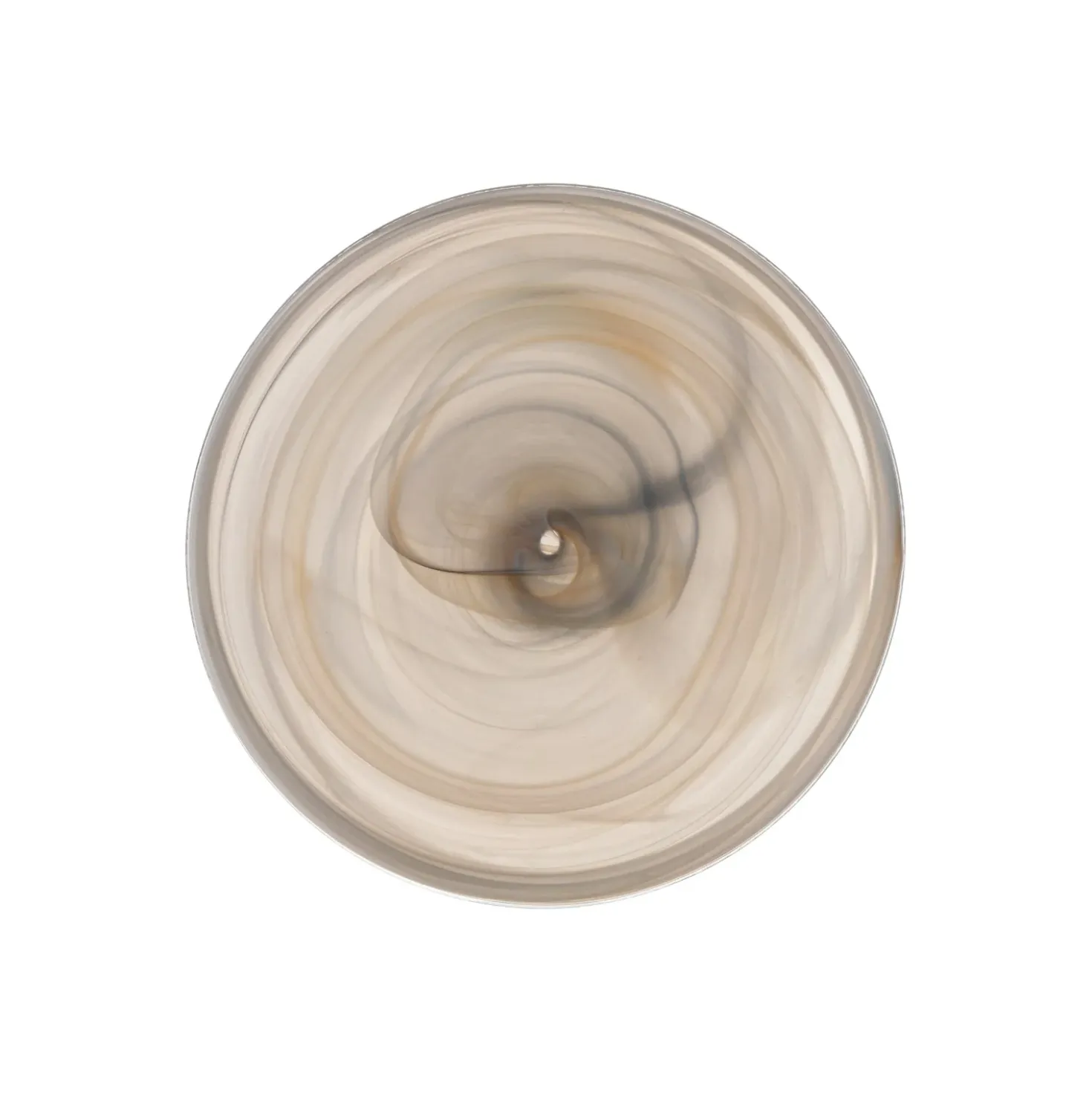 Teller ALABASTRO 18 cm beige/schwarz