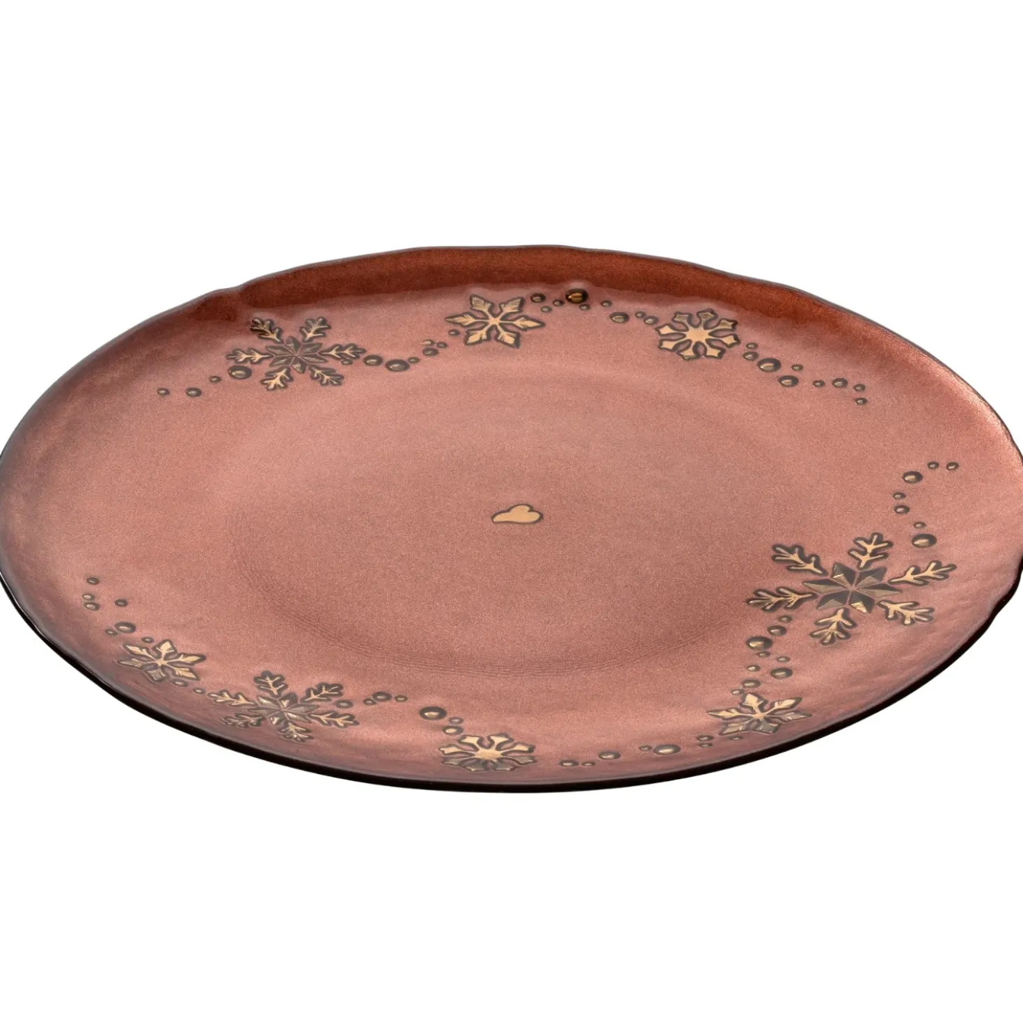 Teller 27cm rot AUTENTICO