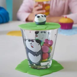 Trinkglas BAMBINI 215 ml Panda 6er-Set