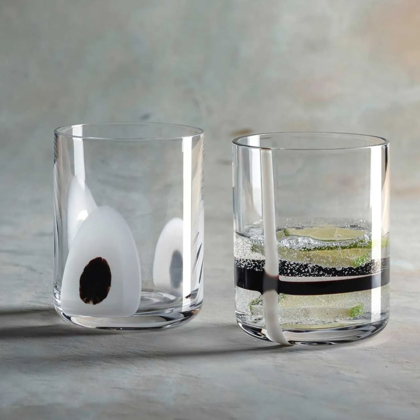 Trinkglas BANDA NERA 300ml 2er-Set