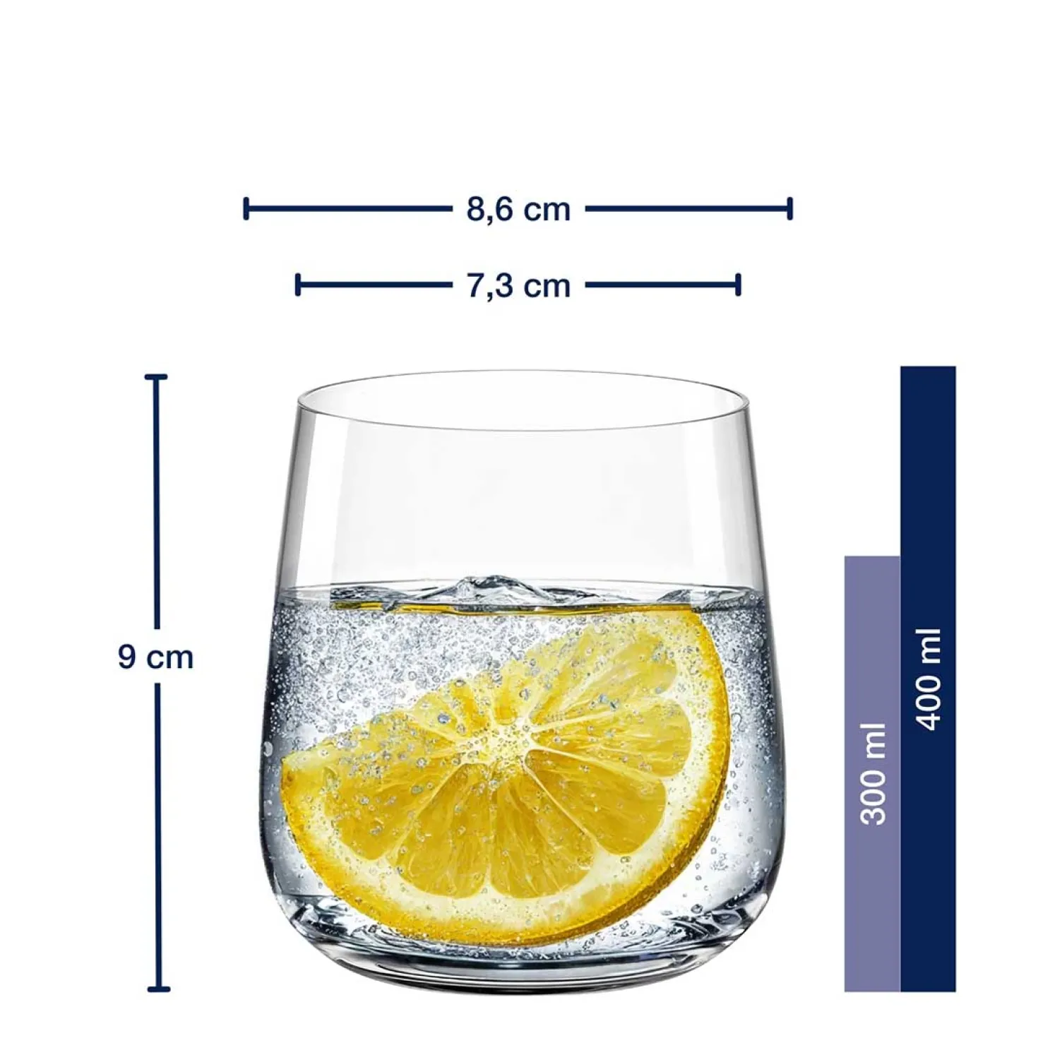 Trinkglas BRUNELLI 400 ml 6er-Set