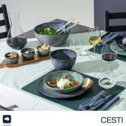Trinkglas CESTI 460 ml 6er-Set + Poliertuch