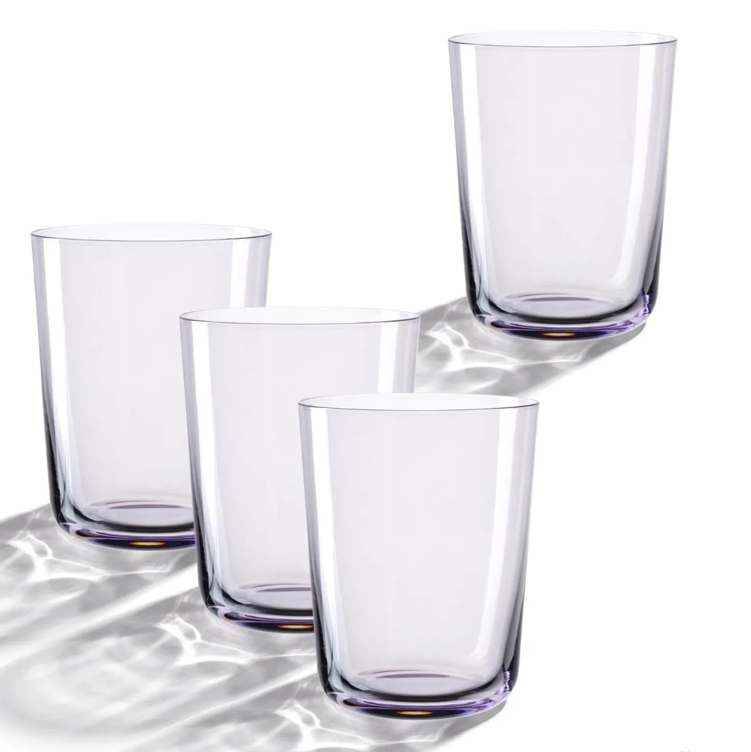 Trinkglas LEGGERO 330 ml lavanda 4er-Set