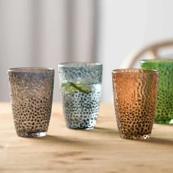 Trinkglas MATERA 340 ml anthrazit 4er-Set
