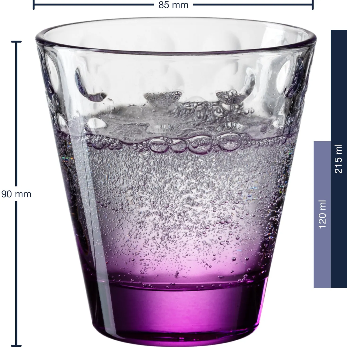 Trinkglas OPTIC 215 ml 6er-Set