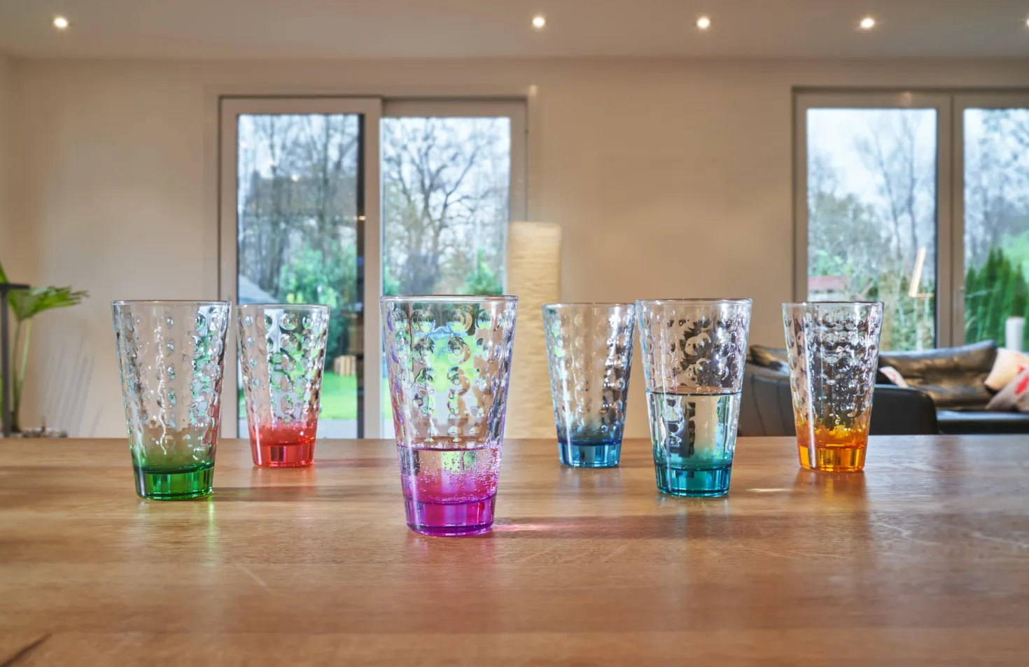 Trinkglas OPTIC 300 ml 6er-Set sortiert