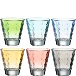 Trinkglas OPTIC 215 ml Pastell 6er-Set