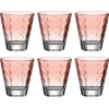 Trinkglas OPTIC 215 ml rot 6er-Set