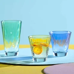 Trinkglas TWIST 300 ml grün 4er-Set