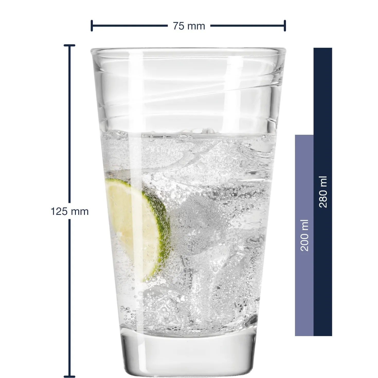 Trinkglas VARIO 280 ml 6er-Set