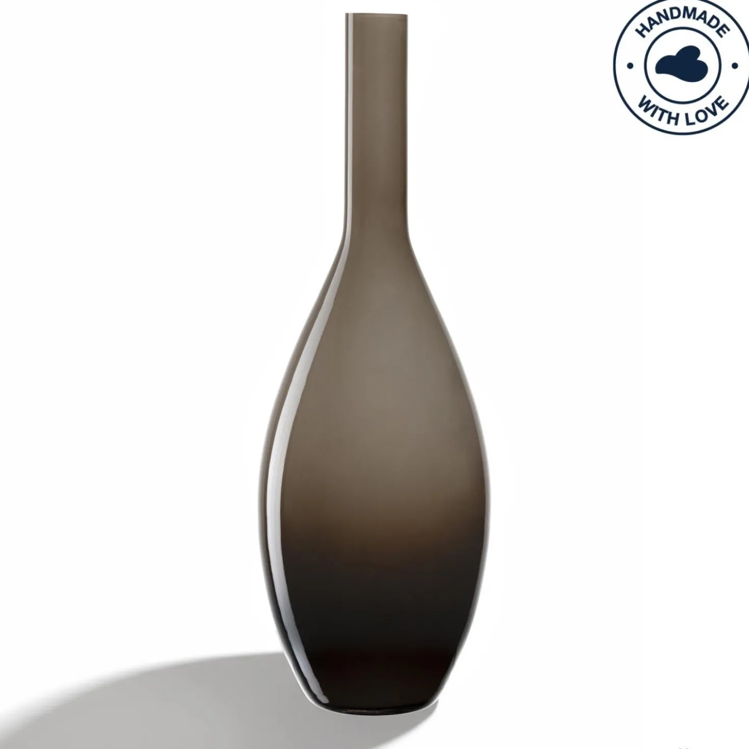 Vase BEAUTY 50 cm braun