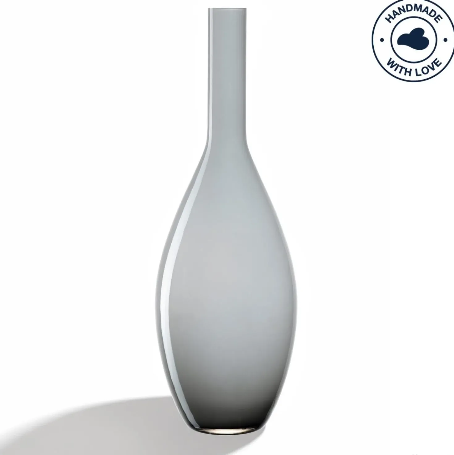 Vase BEAUTY 50 cm grau