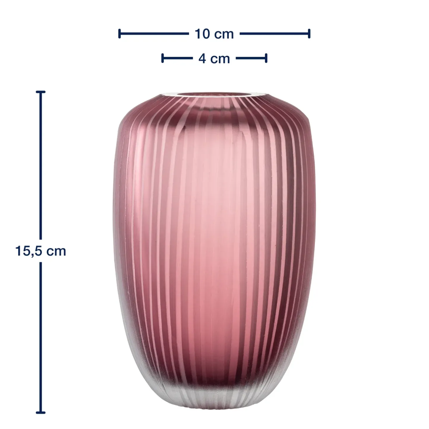 Vase BELLAGIO 16 cm beere