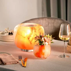 Vase CIPRIA DUE 20 cm orange/blau