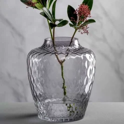 Vase GIULIA 20 cm grau