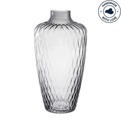 Vase GIULIA 38 cm grau